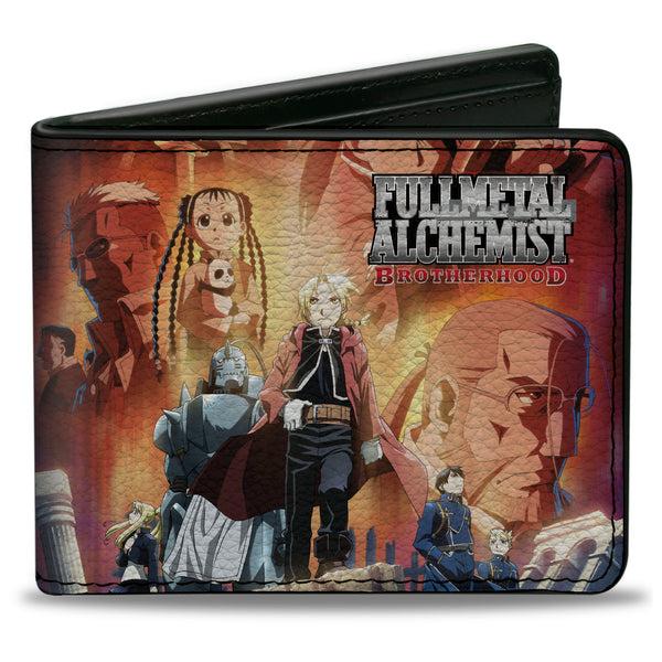 Buckle-Down Bi-Fold Wallet - FULLMETAL ALCHEMIST BROTHERHOOD Characters Pose Collage