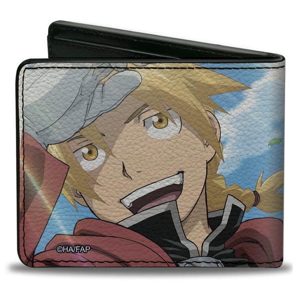 Buckle-Down Bi-Fold Wallet - Fullmetal Alchemist Brotherhood Elric Brothers Blue Sky Pose