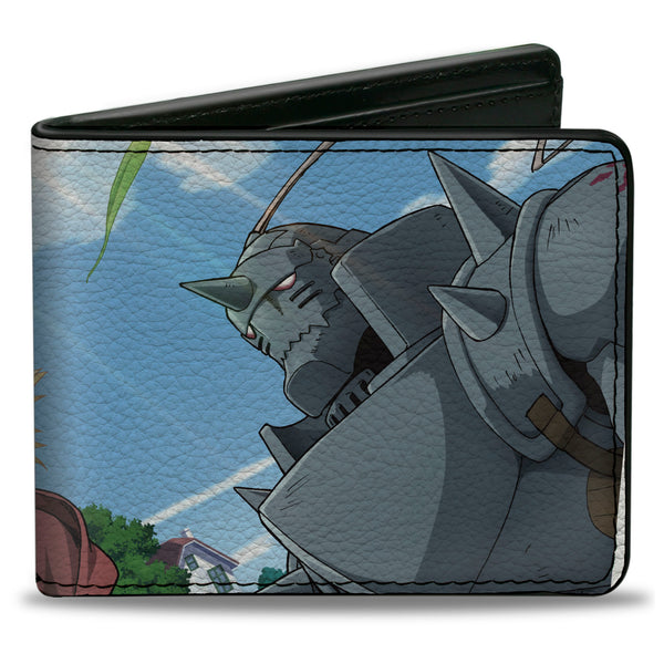 Buckle-Down Bi-Fold Wallet - Fullmetal Alchemist Brotherhood Elric Brothers Blue Sky Pose