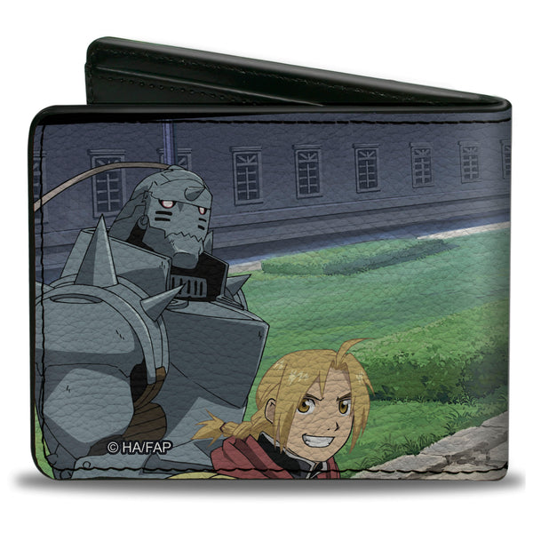 Buckle-Down Bi-Fold Wallet - Fullmetal Alchemist Brotherhood Six Character Yard Scene