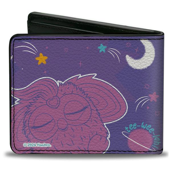 Buckle-Down Bi-Fold Wallet - Furby Friends LET'S CHILL Pose Purples/Pink