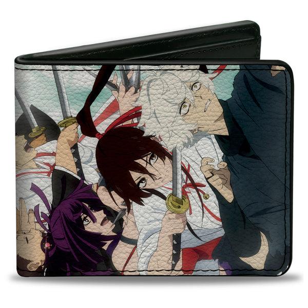 Buckle-Down Bi-Fold Wallet - Hell's Paradise Eleven Character Sword Attack Pose