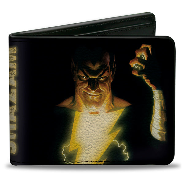 Buckle-Down Bi-Fold Wallet - Justice Society of America Issue #23 Alex Ross BLACK ADAM Cover Pose