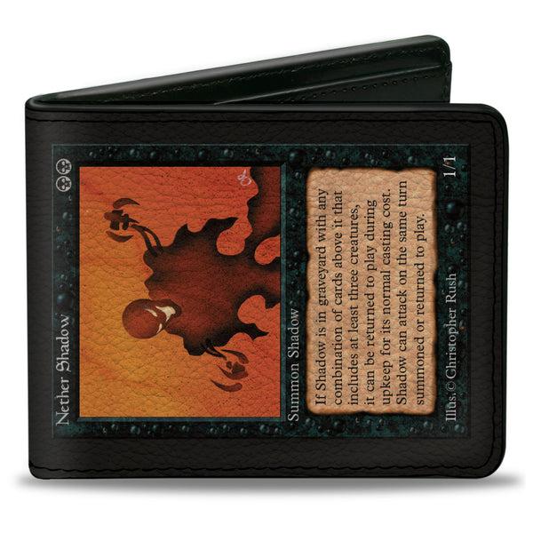 Buckle-Down Bi-Fold Wallet - Magic the Gathering Nether Shadow Deckmaster Card Replica