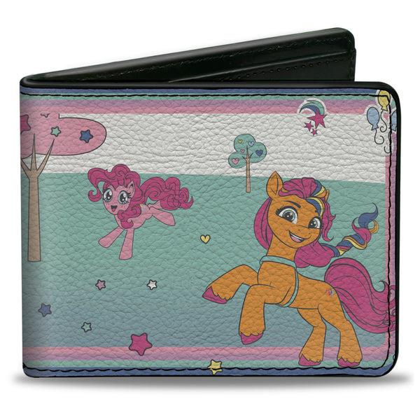 Buckle-Down Bi-Fold Wallet - My Little Pony Three Pony Scene