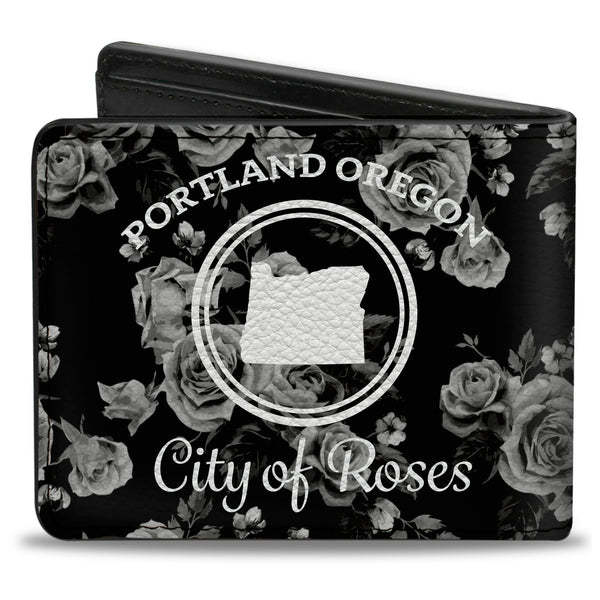 Buckle-Down Bi-Fold Wallet - Oregon Silo PORTLAND OREGON-CITY OF ROSES