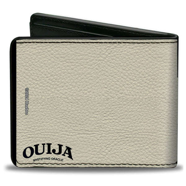 Buckle-Down Bi-Fold Wallet - Ouija Board With Planchette White/Black