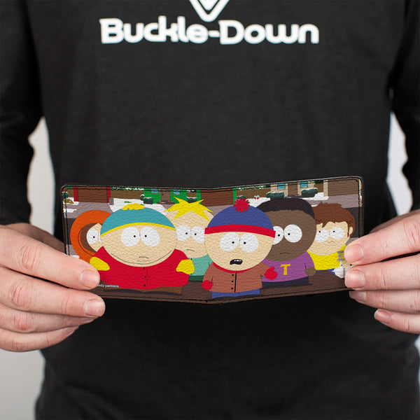 Buckle-Down Bi-Fold Wallet - South Park Boys Privacy Tour Group Pose