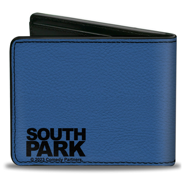 Buckle-Down Bi-Fold Wallet - South Park Stan Face Character Close-Up Blue