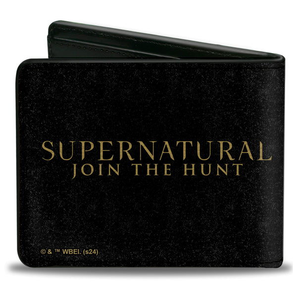 Buckle-Down Bi-Fold Wallet - SUPERNATURAL ABBADON QUEEN OF HELL Profile Pose Black/Golds
