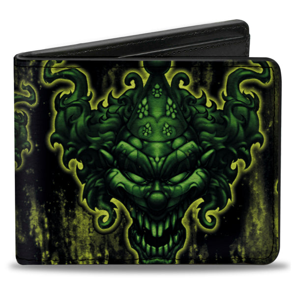 Buckle-Down Bi-Fold Wallet - Tattoo Johnny-Evil Clown