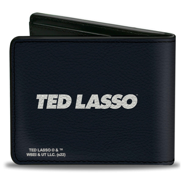 Buckle-Down Bi-Fold Wallet - Ted Lasso THE ROY KENT EFFECT Quote + Title Logo Black White