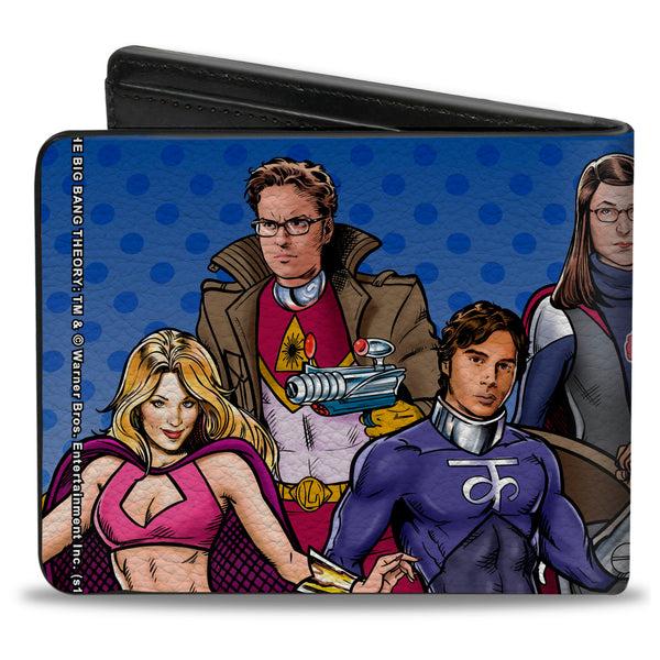 Buckle-Down Bi-Fold Wallet - The Big Bang Theory Superhero Characters2
