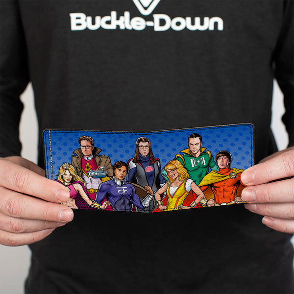 Buckle-Down Bi-Fold Wallet - The Big Bang Theory Superhero Characters2