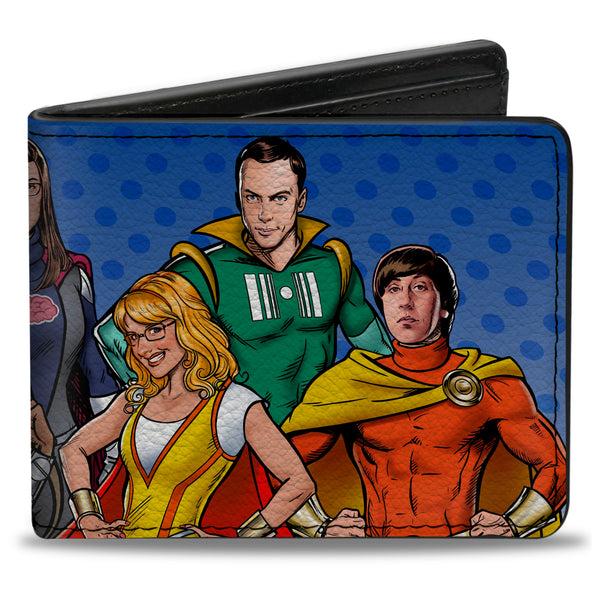 Buckle-Down Bi-Fold Wallet - The Big Bang Theory Superhero Characters2