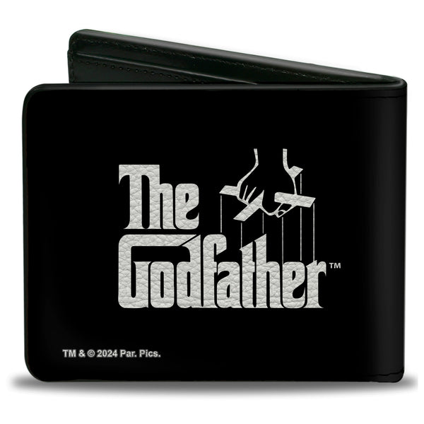 Buckle-Down Bi-Fold Wallet - The Godfather Vito Corleone I'M GONNA MAKE HIM AN OFFER Pose Black/White