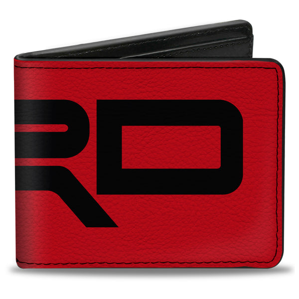 Buckle-Down Bi-Fold Wallet - Toyota Racing Development TRD Logo Stretch Red/Black