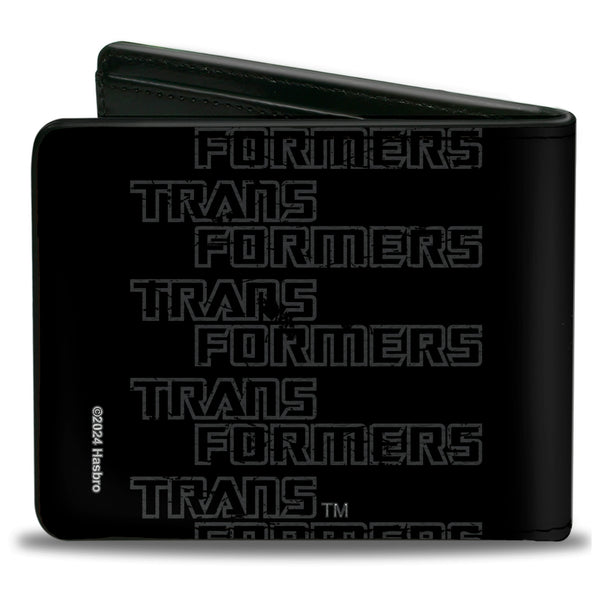 Buckle-Down Bi-Fold Wallet - Transformers Megatron Vs. Optimus Prime IT'S YOU AND ME MEGATRON Scene