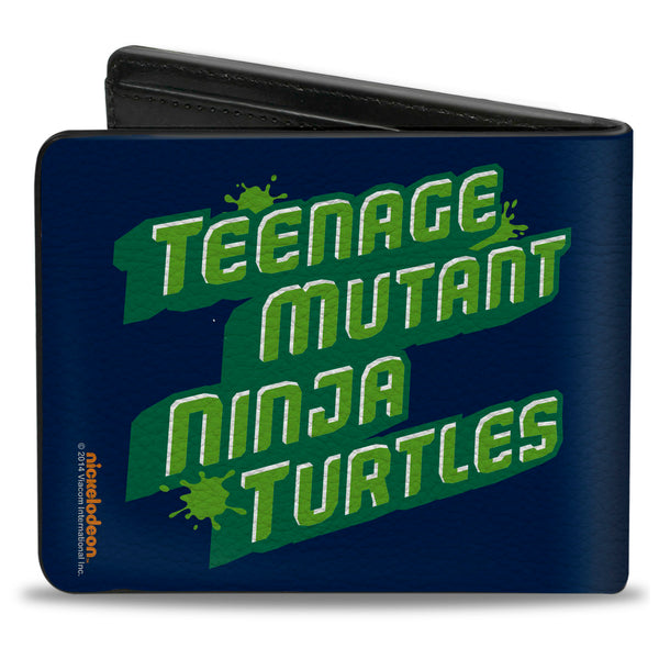 Buckle-Down Bi-Fold Wallet - Turtle Octagon Poses + TEENAGE MUTANT NINJA TURTLES