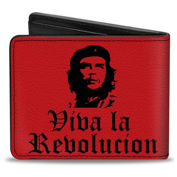 Buckle-Down Bi-Fold Wallet - VIVA LA REVOLUCION Che W Fmln Red