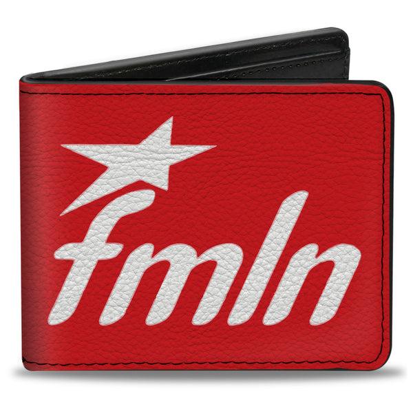 Buckle-Down Bi-Fold Wallet - VIVA LA REVOLUCION Che w fmln Red