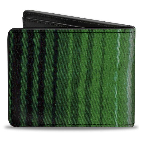 Buckle-Down Bi-Fold Wallet - Zarape2 Vertical Multi Color Stripe