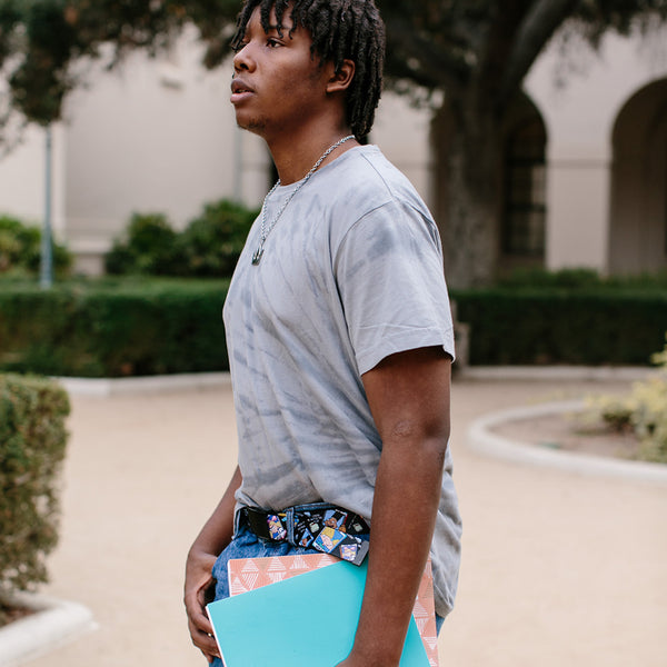 Buckle-Down Black Buckle Web Belt - Hey Arnold Class Pix/Quotes ARNOLD/GERALD/HELGA Webbing