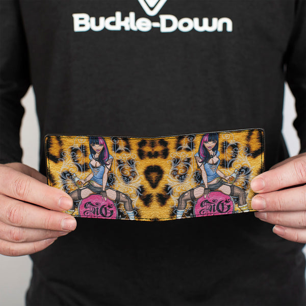 Buckle-Down Bi-Fold Wallet - Allyson