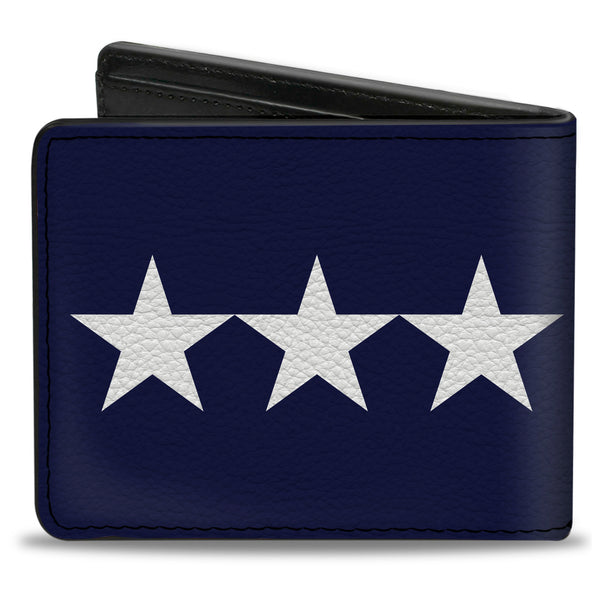 Buckle-Down Bi-Fold Wallet - Americana Stars & Stripes
