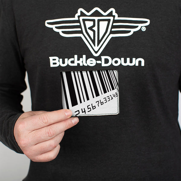 Buckle-Down Bi-Fold Wallet - Barcode