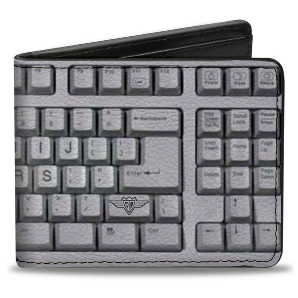 Buckle-Down Bi-Fold Wallet - BD Keyboard