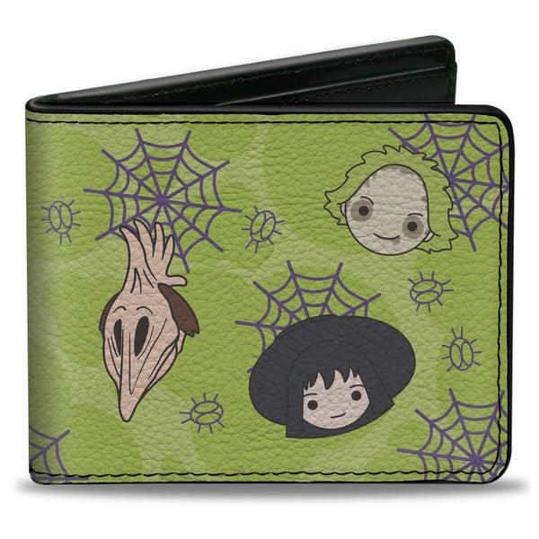 Buckle-Down Bi-Fold Wallet - Beetlejuice Characters