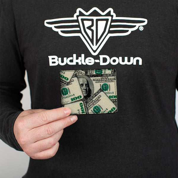 Buckle-Down Bi-Fold Wallet - Benjamins