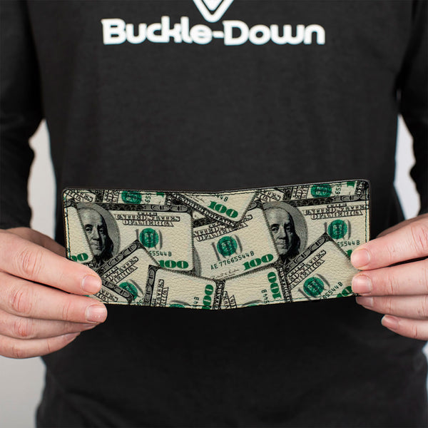 Buckle-Down Bi-Fold Wallet - Benjamins