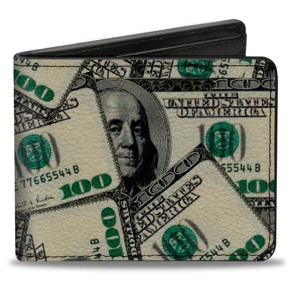 Buckle-Down Bi-Fold Wallet - Benjamins