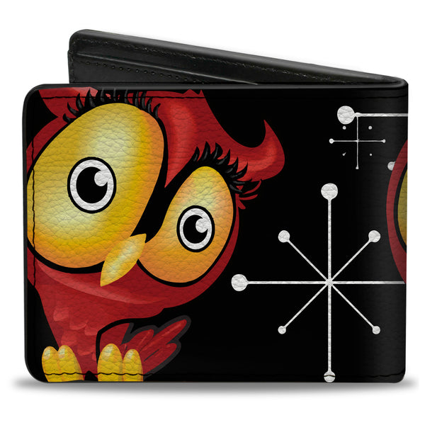 Buckle-Down Bi-Fold Wallet - Big Eye Owl