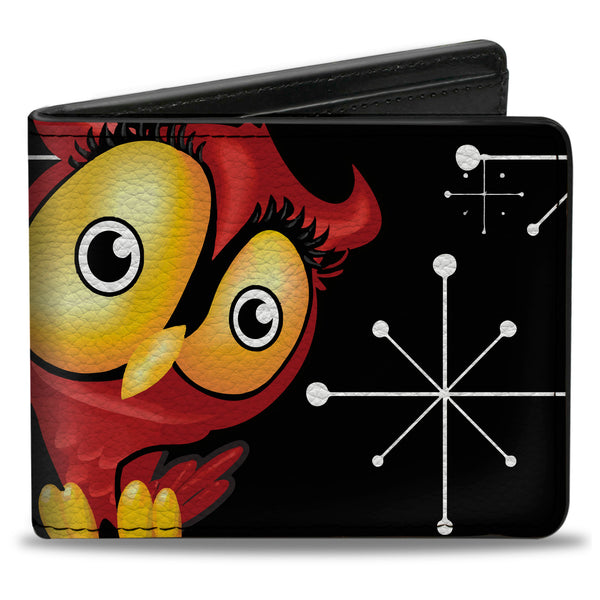 Buckle-Down Bi-Fold Wallet - Big Eye Owl