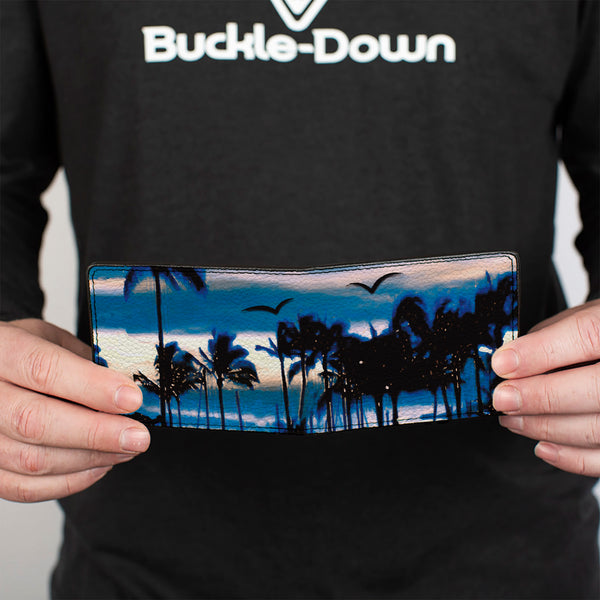 Buckle-Down Bi-Fold Wallet - Blue Sunset