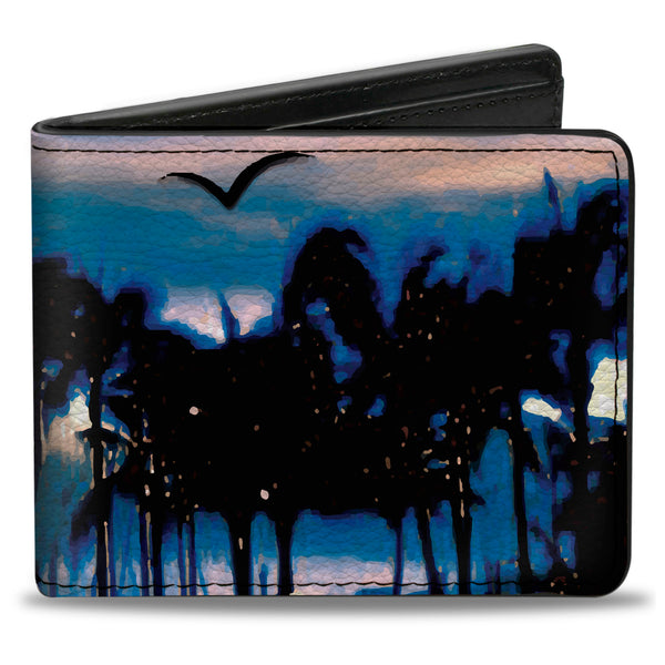 Buckle-Down Bi-Fold Wallet - Blue Sunset