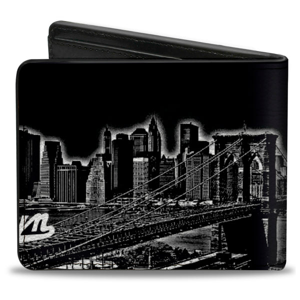 Buckle-Down Bi-Fold Wallet - Brooklyn New York