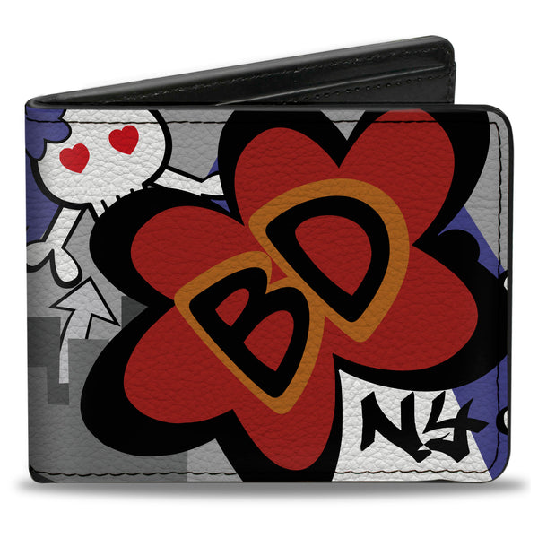 Buckle-Down Bi-Fold Wallet - Buckle-Down Cartoon