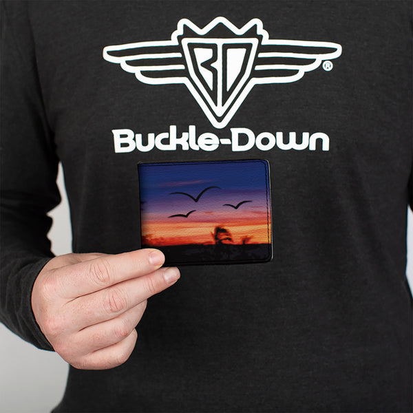 Buckle-Down Bi-Fold Wallet - California Sunset
