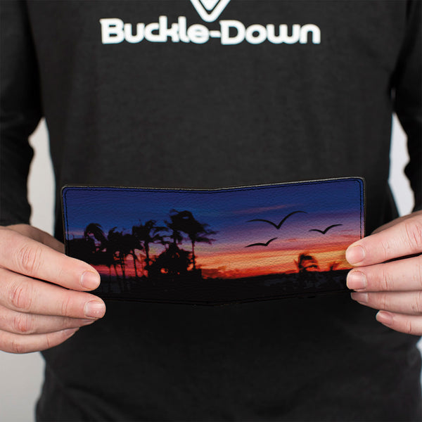 Buckle-Down Bi-Fold Wallet - California Sunset