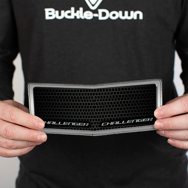 Buckle-Down Bi-Fold Wallet - CHALLENGER Bold Grille