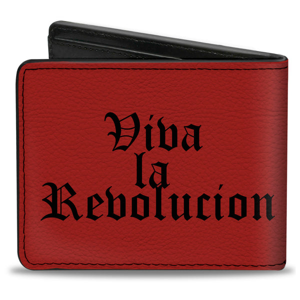 Buckle-Down Bi-Fold Wallet - Che Red Black