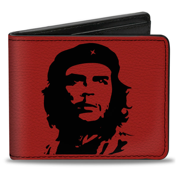 Buckle-Down Bi-Fold Wallet - Che Red Black