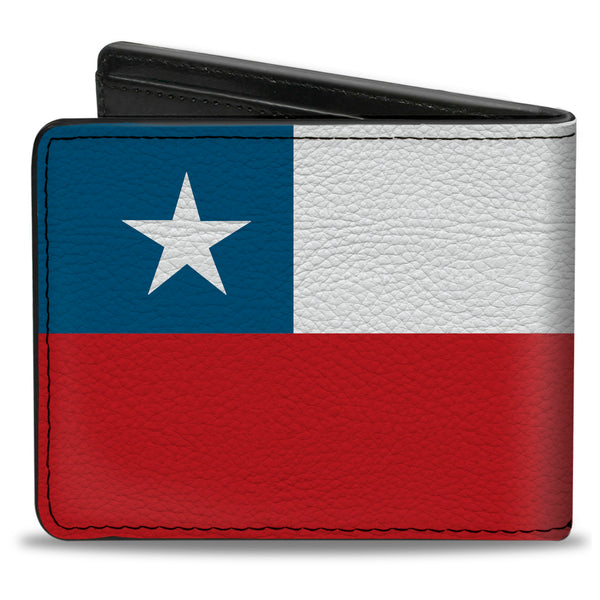 Buckle-Down Bi-Fold Wallet - Chile Flags