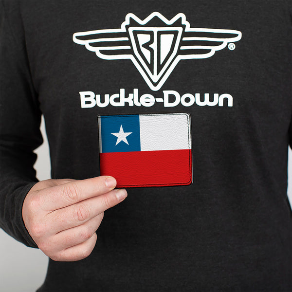 Buckle-Down Bi-Fold Wallet - Chile Flags