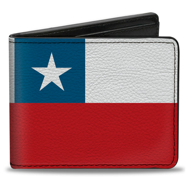Buckle-Down Bi-Fold Wallet - Chile Flags