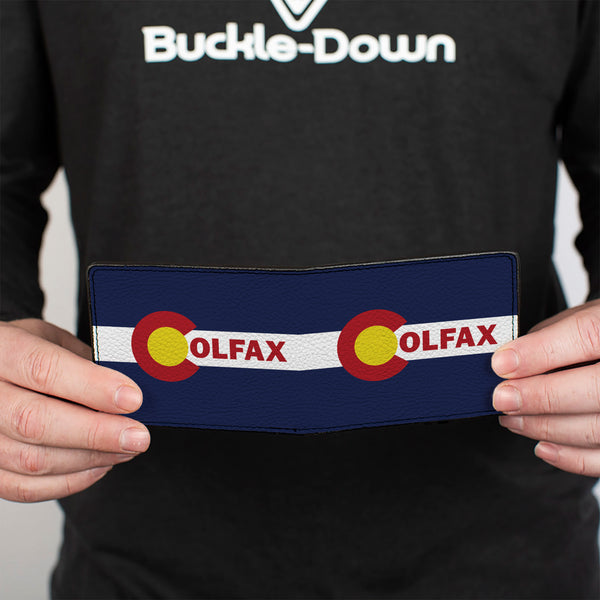 Buckle-Down Bi-Fold Wallet - Colfax Colorado Flag
